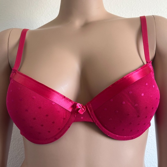 Bra and Pantie Set Underwire Push Up Bra Cheeky Boy Short Bottom Size 36-D NWT - Picture 3 of 3